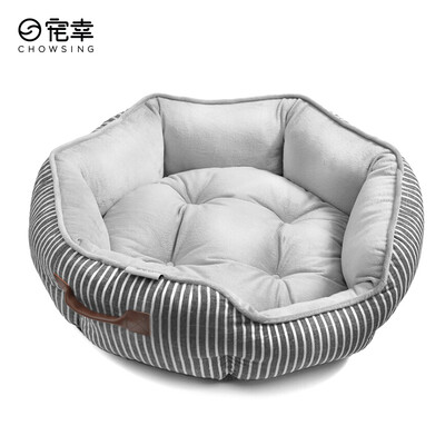 

Pets CHOWSING pet nest cat litter kennel positive&negative Teddy dog kennel dog bed autumn&winter seasons universal round nest M code