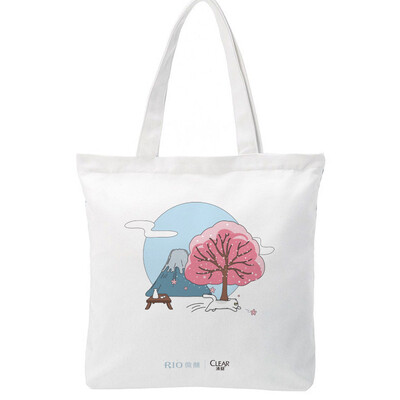 

Gifts CLEAR planting cherry blossom canvas bag