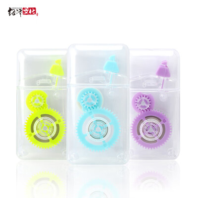 

Shaoze Culture Unprinted Series Correction Belt Student Office Transparent Correction Belt Modified with Purple