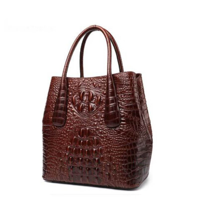 

SUWERER Genuine Leather women bags Handmade luxury handbags women bags designer big bag Crocodile embossing women leather handbags