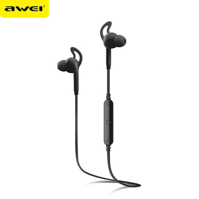 

AWEI A610BL Sport Bluetooth 41 Earphone Dual Stereo In Ear Earphones with Microphone Waterproof Wireless Mini Earbuds