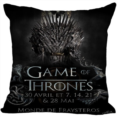 

Game Of Thrones Pillow Case High Quality New Years Pillowcase Wedding Decorative Pillow Cover Gift For Children 35x35CM
