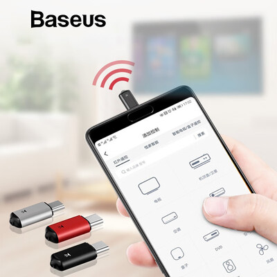 

Baseus R02 Type-C Jack Universal IR Remote Control For Samsung Xiaomi Smart infrared Control l for TV Aircondition STB DVD