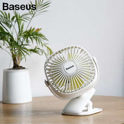 

Baseus Mini USB Fans USB Rechargeable Air Cooling fan Portable Desktop Office Fan for Home Office Student Dormitory Bedside