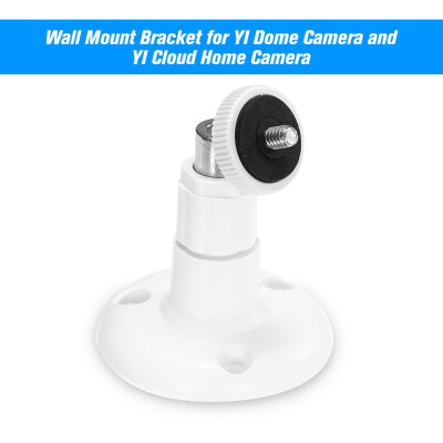 

Wall Mount for YI Dome Camera&YI Cloud Home Camera Wall Mounted Bracket Holder Full Install Kit Height&Angle Adjustment fo