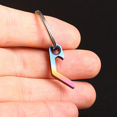 

1Pcs Portable Colorful EDC Mini Bottle Opener Keychain Tools Outdoor EDC Camping Equipment Pocket Lightweight Tools