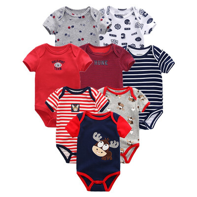 

Baby Boys Clothes Newborn 0-12M Babywear Cotton For Babies Unicorn Baby Girls Clothes Clothing Sets Rompers Baby Bodysuits 8PCS