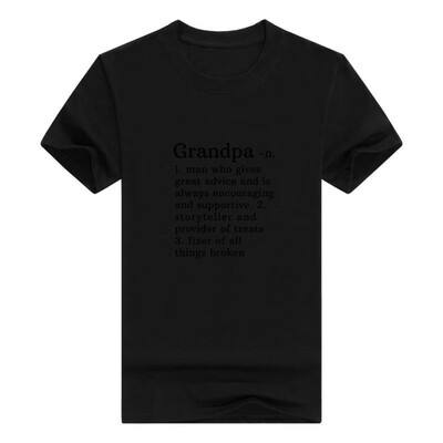 

Funny Grandpa Gifts Grandpa Definition Young Mens T-Shirt