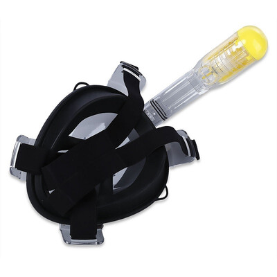 

RKD Scuba Diving Training Anti Fog Detachable Dry Snorkeling Full Face Mask Set for GoPro Camera