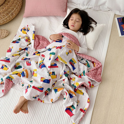 

NeillieN Cotton bean blanket soft blanket baby cotton blanket comfort bedding for newborns blanket bedclothingbed products