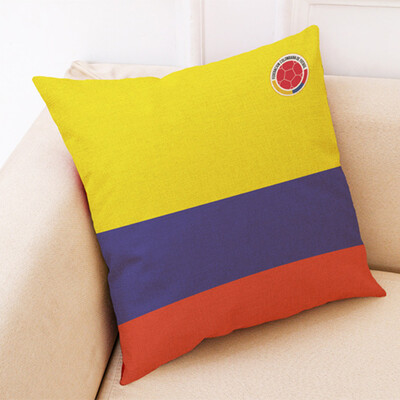 

The 2018 World Soccer Cup Home Decor Cushion Cover Linen Sofa Design Throw Pillow Case Gift Style 32