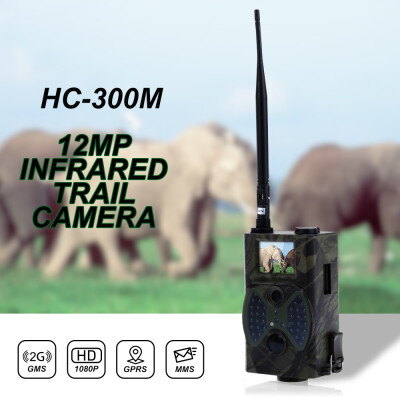 

HC300M 12MP 940nm Night Vision Hunting Camera MMS Infrared Hunting Trail Camera Mms Gsm GPRS 2G Trap Game Camera Remote Control