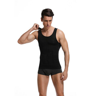 

SLIMBELLE Mens Compression Slimming Body Shaping Slim Top Vest