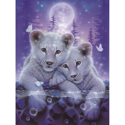 

8 10 inches20 25cm DIY 5D Diamond Painting Kit Tiger Resin Rhinestone Mosaic Embroidery Cross Stitch Craft Home Wall Decor