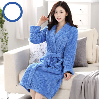 

Womens Solid Robe Long Bathrobe Womens Solid Color Microfiber Robe