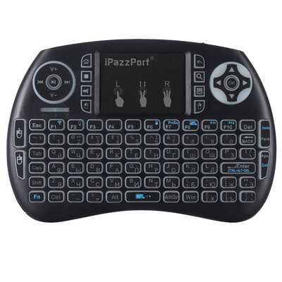 

iPazzPort 3-color Backlit Wireless Mini Keyboard&Mouse Touchpad for Raspberr