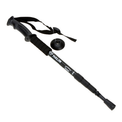 

6061 Aluminum Alloy Adjustable Telescopic Hiking Walking Stick Trekking Pole Alpenstock 4 Section Anti-shock Anti-skid Ultra-light