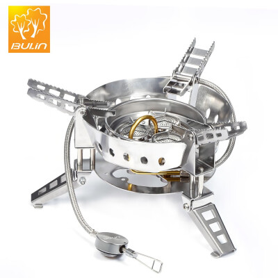 

Foldable Stove Portable Picnic Equipment 6800W Windproof Split Gas For Outdoor Cooking BBQ Camping Hiking