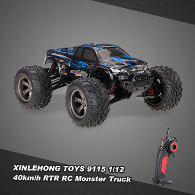 

XINLEHONG TOYS 9115 24GHz 2WD 112 40kmh Electric RTR High Speed Monster Truck RC Car