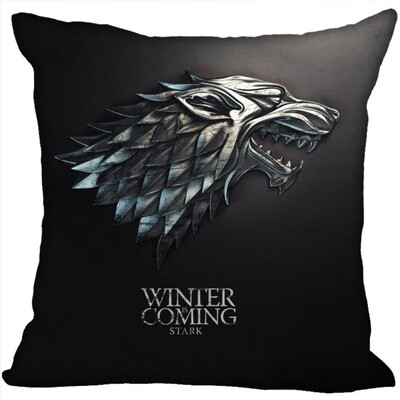 

Game Of Thrones Hot Sale Pillow Case High Quality New Years Pillowcase Decorative Pillow Cover For Wedding Decorative Christmas 35x35CM