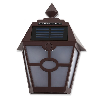 

Solar Powered Hexagonal LED Wall Lamp Landscape Light