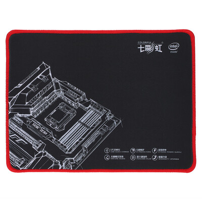 

Colorful Gaming Mouse Pad Durable Mat with Locking Edge Rubber Cloth 3202405mm for Dota LoL Call of Duty PC Laptop