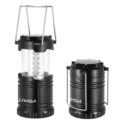 

Lixada Camping Lamp Portable Hiking Lantern LED Camping Light Collapsible 800 Lumen Tent Lantern for Outdoor Camping Hiking Repair