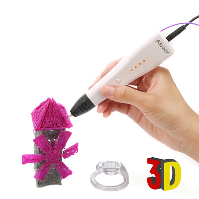 

Aibecy 3D Printing Pen with Pen Holder work with ABS PLA Filament for Kids Art Craft Drawing DIY Gift
