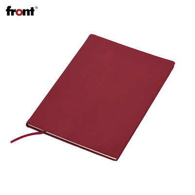 

front B5 Writing Notebook Ruled Paper Diary Travel Journal Daily Notepad with Bookmark Ribbon Perfect for Business Office Meeting