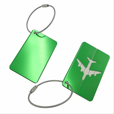 

4pcs Aluminum Alloy Suitcase Travel Case Trolley Case Boarding Card