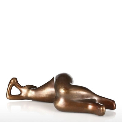 

Plump Woman- Nap TomfeelResin Sculpture Home Decoration Original Design