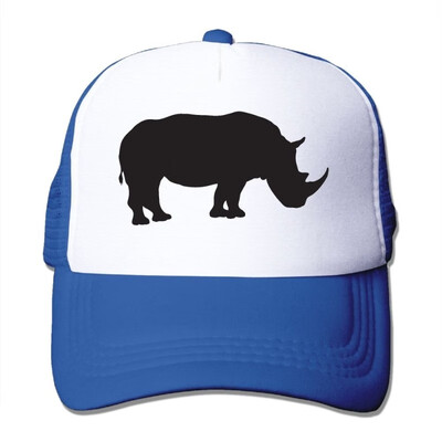 

Fdreattyuny Meshback Funny Rhino Fashion Baseball Cap for Men&Women Adjustable Mesh Trucker Hat