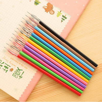 

Pen refills 12pcs24pcs diamond head gel ink pen refills sketch drawing writing