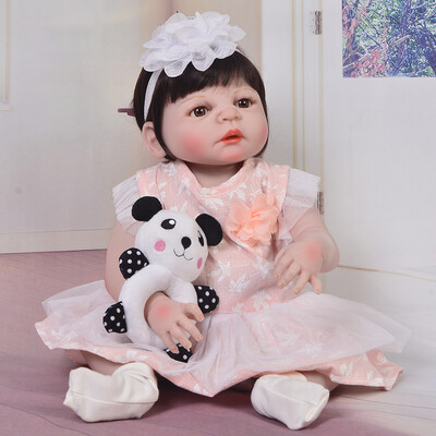 

Lovely Tiny Reborn Babies Twin 11 Inch Dolls Newborn Girl And Boy Full Silicone Vinyl Toy Brinquedo Kids Birthday Xmas Gift