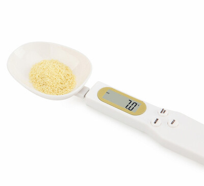 

Portable 500g01g Precise Digital Kitchen Measuring Spoons Electronic Spoon Weight Food LCD Display Food Scale