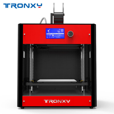 

Tronxy C5 Desktop 3D Printer High Precision Dual Z Axis Rods with LCD Screen Printing Size 210210210mm Support TF Card USB Inter