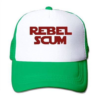 

Rebel Scum Summer Sun Protection Mesh Cap Baseball Hat Cap Adjustable