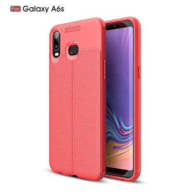 

Goowiiz Phone Case For Samsung Galaxy A6sJ4 CoreC5 ProC7 ProC9 Pro Fashion Leather Pattern TPU Soft Silicone Prevent falling