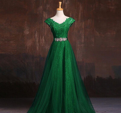 

2018 New Fashion Blue Lace Evening Dress Bridal Banquet Party Elegant Long Prom Dresses Plus Size Mother Of The Bride Dresses