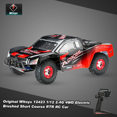 

Original Wltoys 12423 112 24G 4WD Electric Brushed Short Course RTR RC Car