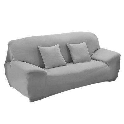 

UpperX Sofa Cover Living Room Cover Extendable Fabric Decor-Gray