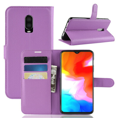 

for OnePlus 6T A6013 WIERSS Wallet Phone Case for OnePlus 6T A6013 for OnePlus 6 A6003 Flip Leather Cover Case Etui Fundas