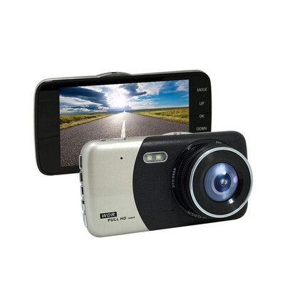 

Newest 4-Inch Display Car DVR Full HD 1080P Car Recorder 170-Degrees Tachograph Video Dash Cam Video Recorder Support G-Sensor