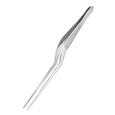 

Bending Ear Tweezer Stainless Steel Ear Forceps Ear Cleaner Ear Wax Remover
