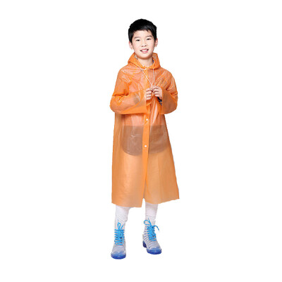 

Disposable Portable Raincoats for Kids PEVA Travel Camping Children Rain Jackets Breathable Rainwear with Hood Sleeves