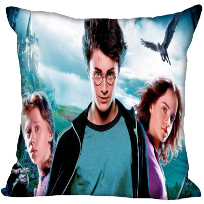 

Harry Potter Pillow Cover Bedroom Home Office Decorative Pillowcase Square Zipper Pillow Cases Satin Soft No Fade 35x35CM 35x35CM 35x35CM