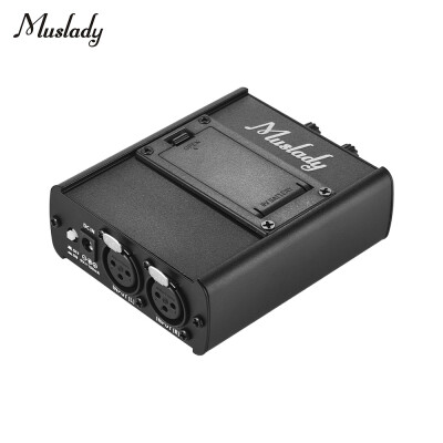 

Muslady Personal In-ear Monitor Headphones Earphones Amplifier Amp with XLR Inputs 35mm Output