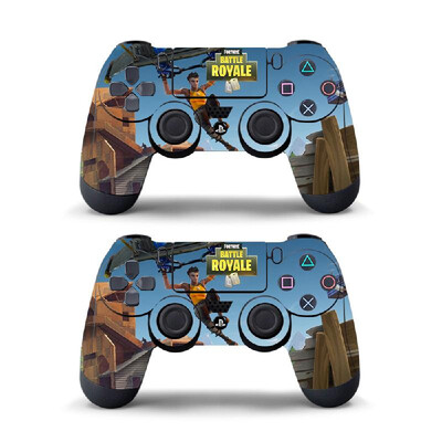 

Popular Game Fortnite PS4 Controller Skin Sticker Cover For Sony PS4 PlayStation 4 for Dualshock 4 Game Controller PS4 Skins Stick