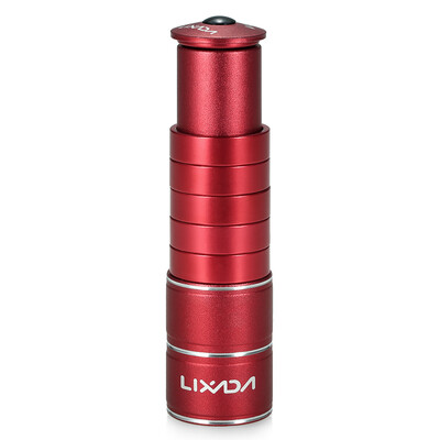 

Lixada Aluminum Alloy Bike Fork Stem Riser Extender Extension Bicycle Cycling Bike Stem Head Up Raiser Handlebar Riser Adaptor