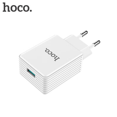 

HOCO USB Fast Phone Charger 18W Quick Charge 30 EU US Plug Wall USB Charger Adapter Full Agreement for iPhone Samsung Xiaomi LG